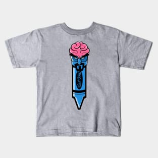 Brain Crayonston Kids T-Shirt